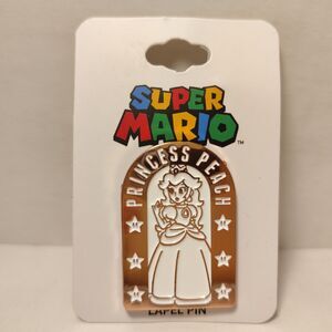 Super Mario Princess Peach Enamel Pin Official Nintendo Collectible Badge
